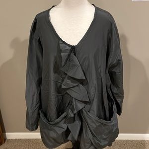 Women's Transparente Brand 2 Piece Outfit.  Blouse and matching pants(NWT)